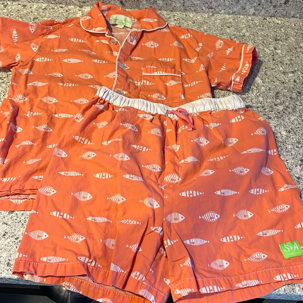 Sant and Abel Sleep Short Set